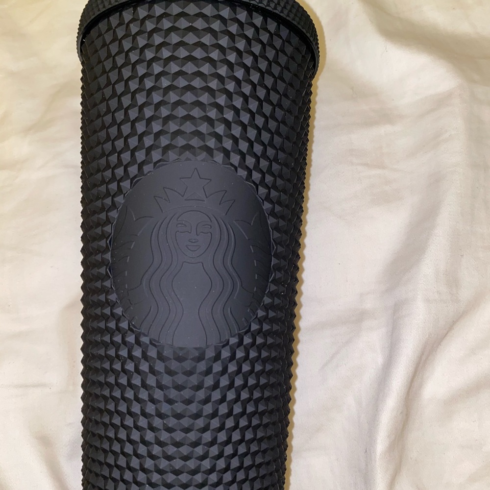 Starbucks tumbler.